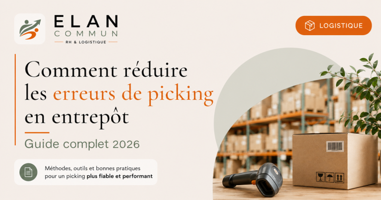 Réduire erreurs picking entrepôt préparation commande TPE PME - Élan Commun