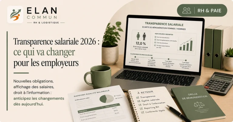 Transparence salariale 2026 obligations employeur TPE PME - ElanCommun
