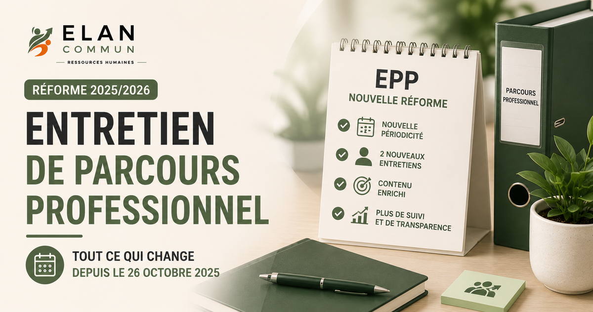Entretien de Parcours Professionnel EPP, réforme 2025-2026, obligations employeur TPE PME, ElanCommun