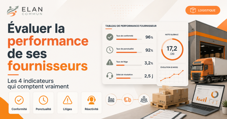 Évaluer la performance de ses fournisseurs, méthode de notation TPE PME, ElanCommun