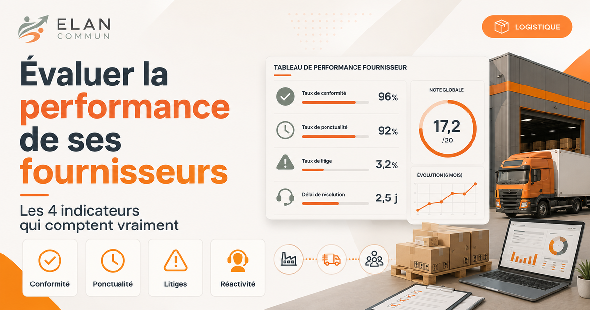 Évaluer la performance de ses fournisseurs, méthode de notation TPE PME, ElanCommun